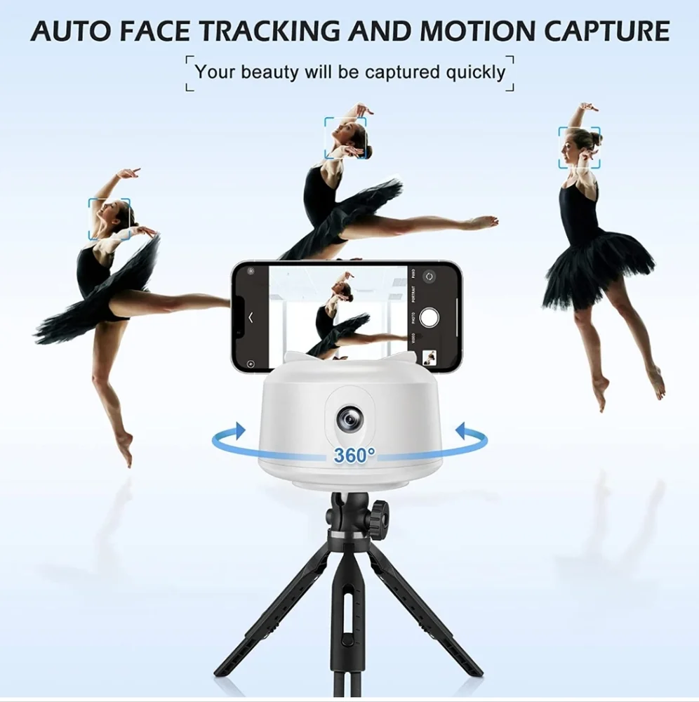 Auto Selfie Tracking Phone Holder
